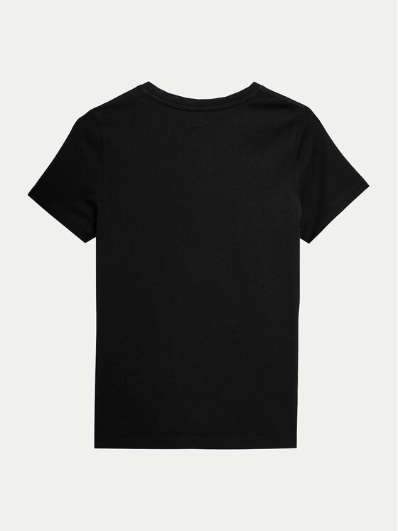4F 4F T-särk 4FJWSS24TTSHM1116 Must Regular Fit