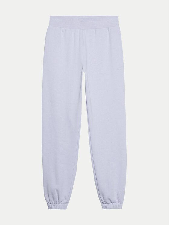 4F 4F Долнище анцуг 4FWSS24TTROF666 Виолетов Regular Fit
