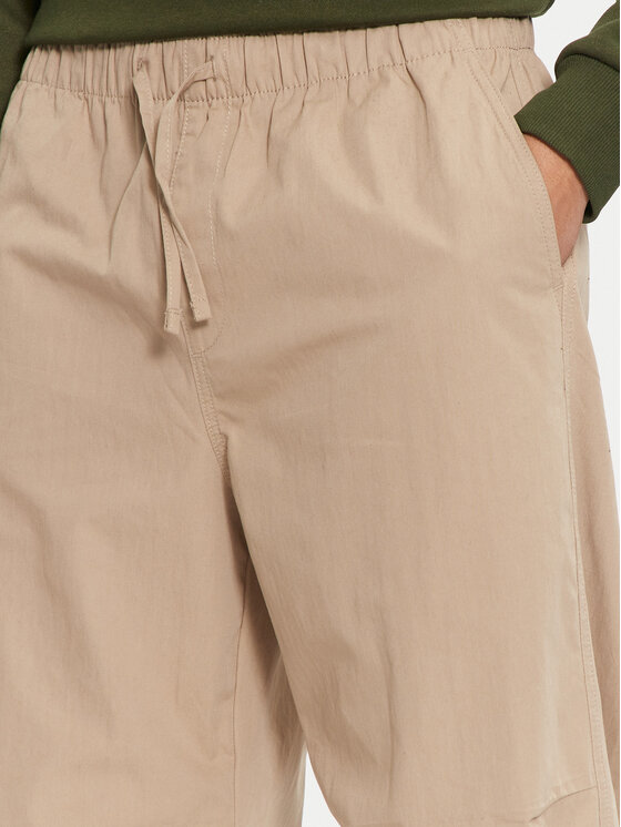 Jack & Jones Jack & Jones Spodnie materiałowe Parachute 12260931 Beżowy Loose Fit
