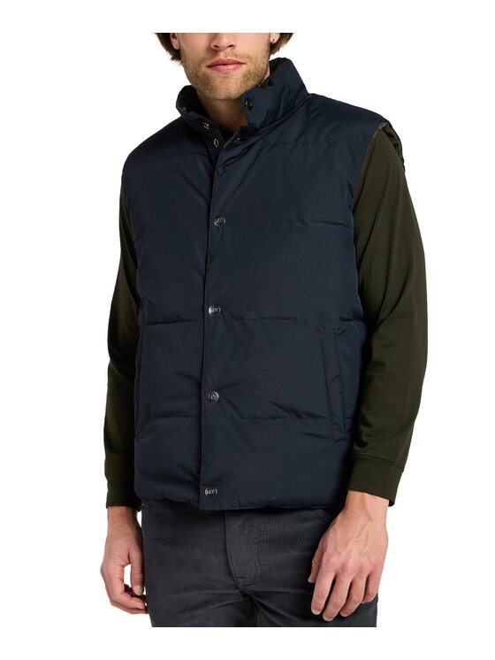 Lee Lee Kamizelka 112355686 Zielony Regular Fit