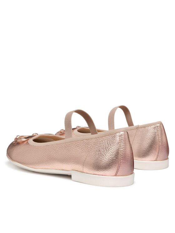 Geox Geox Ballerine Jr Plie' J4555D 44 C8014 D Oro rosa