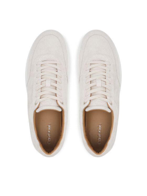 Calvin Klein Calvin Klein Sneakersy Clean Cup Low Laceup Oxf Su HM0HM01880 Beżowy
