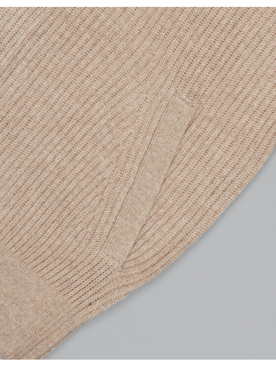 Borgio Borgio Sweter mugnano_vn Beżowy Classic Fit