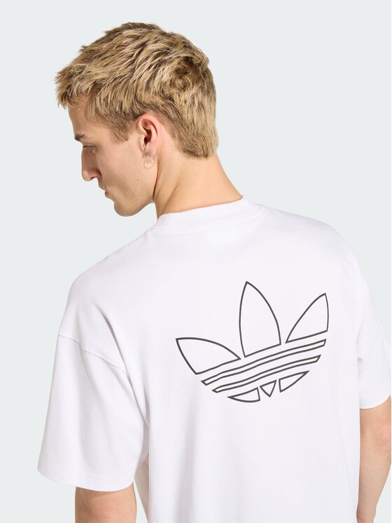 adidas adidas Koszulka techniczna 161863 Biały Regular Fit