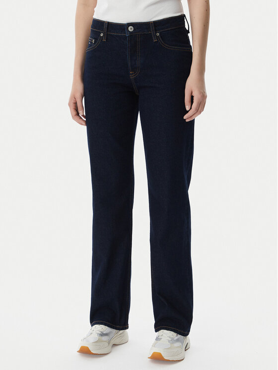 Tommy Jeans Farmer Sophie DW0DW23584 Sötétkék Straight Fit
