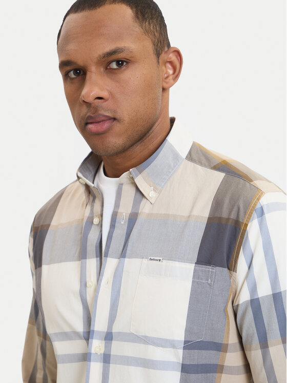 Barbour Barbour Cămașă Harris MSH5071TN88 Bej Tailored Fit