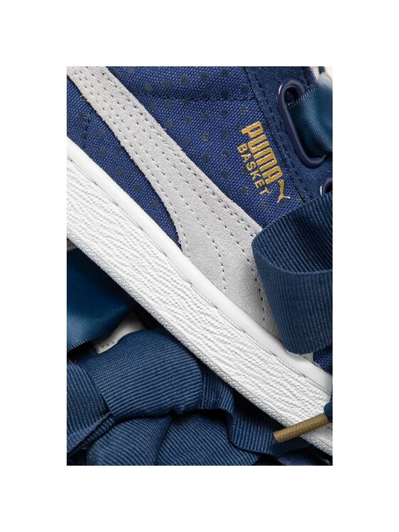 Puma Sneakers Basket Heart Denim Blu Modivo