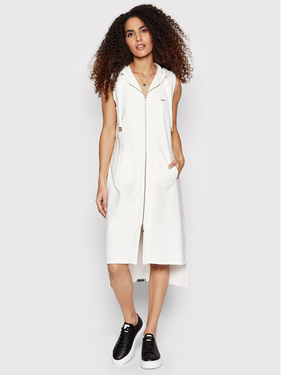 Vestito di maglia TA2147 FS090 Bianco Regular Fit