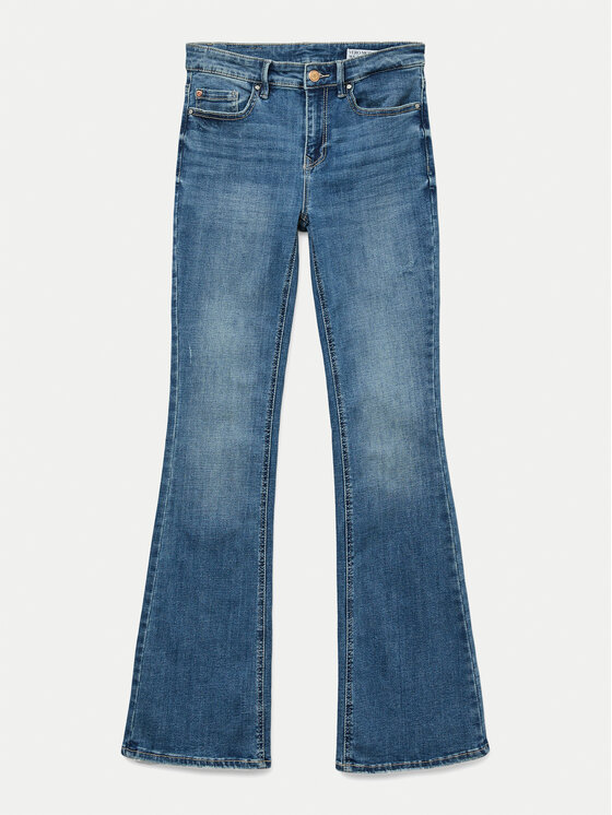 Vero Moda Vero Moda Farmer Flash 10302478 Kék Flared Fit