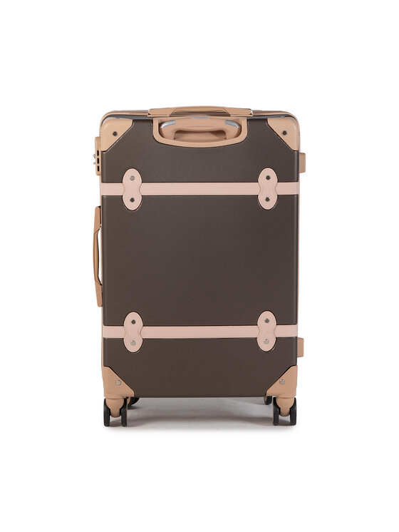 Valigia rigida media T5508-3 Marrone