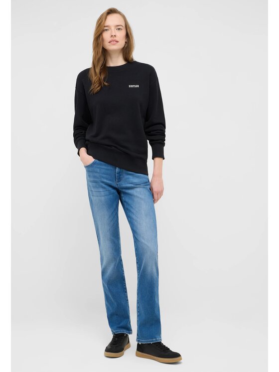 Mustang Mustang Bluza Style Aberdeen Czarny Regular Fit