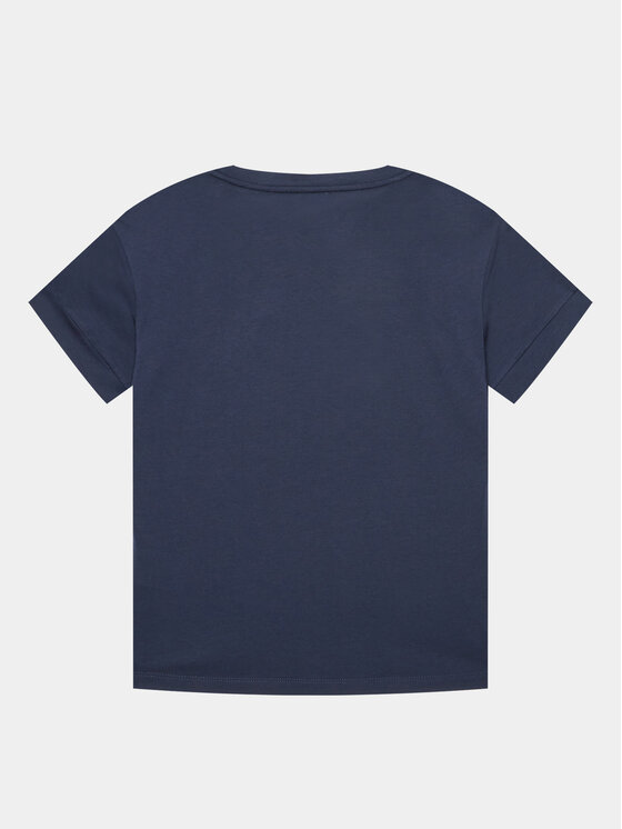 EA7 Emporio Armani EA7 Emporio Armani T-shirt 3RBT56 BJ02Z 1554 Tamnoplava Regular Fit