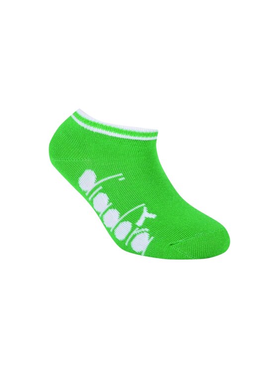 Diadora Diadora Skarpety Niskie Dziecięce INVISIBLE 3-PACK Zielony