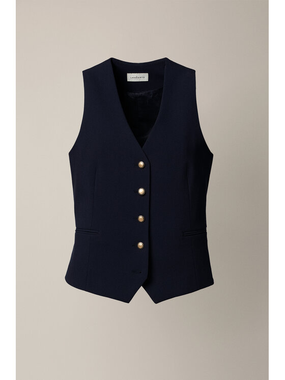 Lancerto Lancerto Kamizelka Antonella KA073126000013 Granatowy Regular Fit