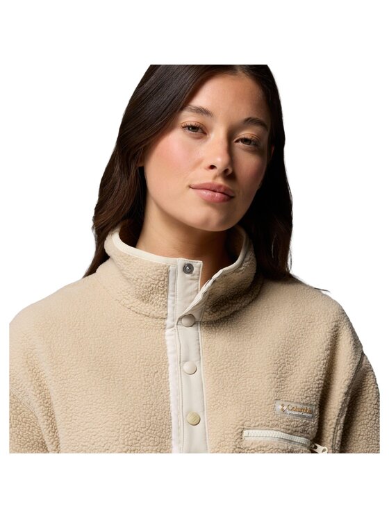 Columbia Columbia Polar Helvetia™ II Cropped Half Snap Fleece Beżowy Regular Fit