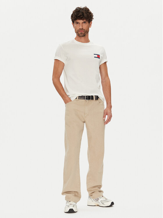 Tommy Jeans Tommy Jeans 2er-Set T-Shirts Ess Flag DM0DM22143 Bunt Slim Fit