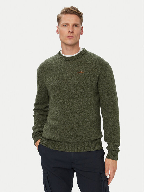 Aeronautica Militare Aeronautica Militare Светр 262MA1645UL00924 Хакі Regular Fit