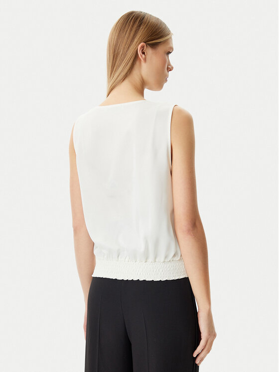 Rinascimento Rinascimento Bluse CFC0122616003 Écru Regular Fit