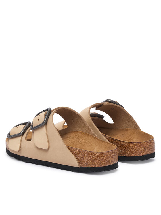 Birkenstock Birkenstock Παντόφλες Arizona Wire Buckle 1031579 Μπεζ