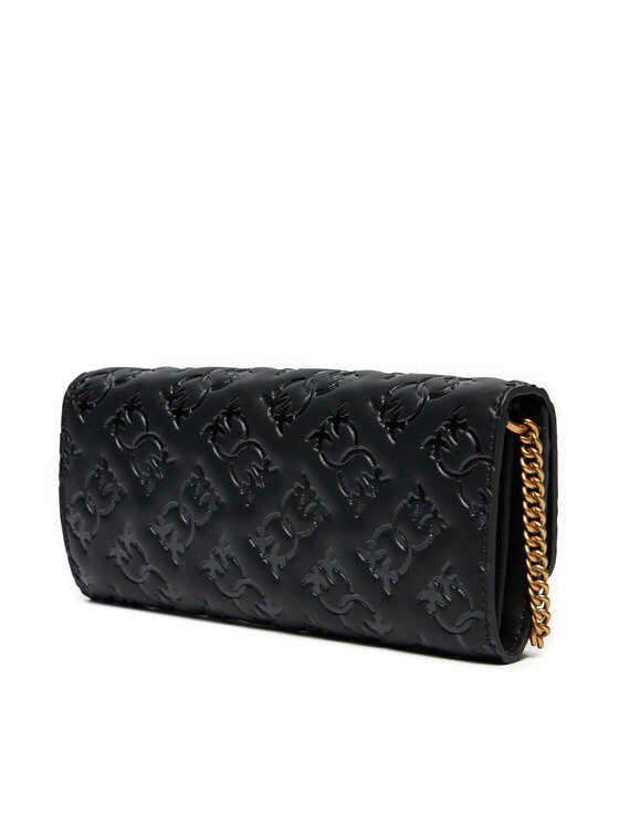 PINKO Pinko Дамска чанта Love Tiny Brids Wallet C AI 24-25 PCPL 103765 A1YB Черен