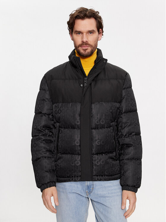 Hugo Geacă din puf Balto2341 50496277 Negru Regular Fit