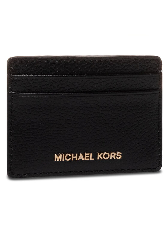 MICHAEL Michael Kors MICHAEL Michael Kors Pouzdro na kreditní karty Jet Set 34F9GF6D0L Černá