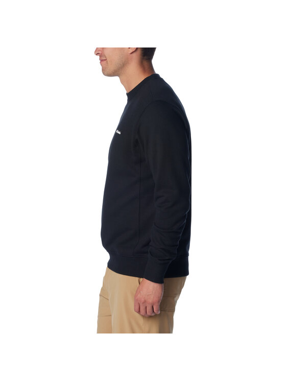 Columbia Columbia Felpa Columbia Marble Canyon French Terry Crew Nero Regular Fit