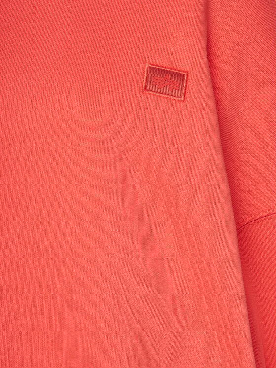 Alpha Industries Alpha Industries Bluză Essentials 146030 Roșu Relaxed Fit