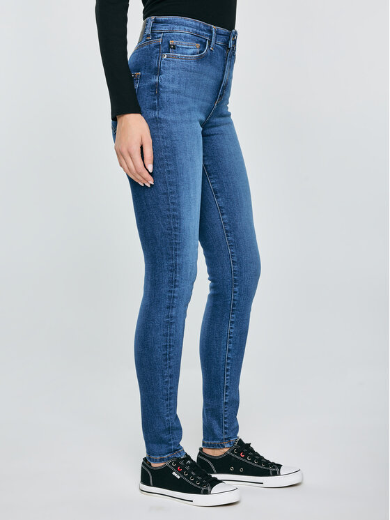 BIG STAR BIG STAR Jeansy CLARISA Niebieski Skinny Fit