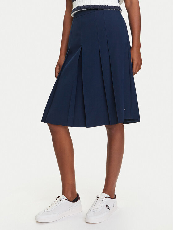 Spódnica plisowana Tommy Hilfiger