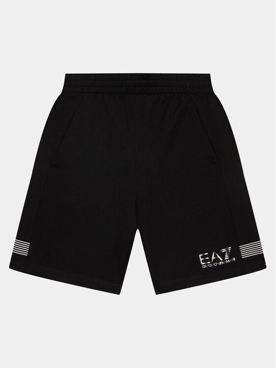 EA7 Emporio Armani Badeshorts - Kinderkleidung, Größe 10Y Schwarz 3DBS55 BJ05Z 1200