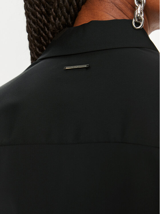 Calvin Klein Calvin Klein Camicia K20K207584 Nero Relaxed Fit