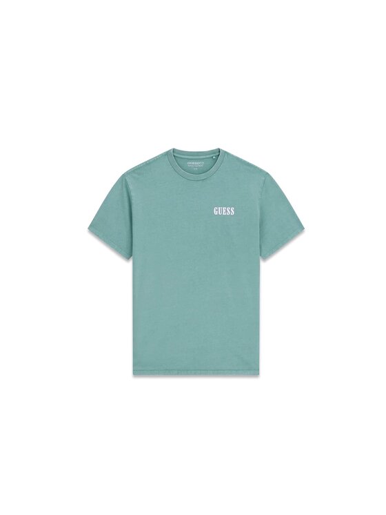 Guess Guess T-Shirt 183566 Zelená Classic Fit