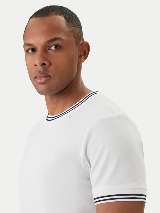 JOOP! JOOP! Tričko Jose 30101942 Biela Regular Fit