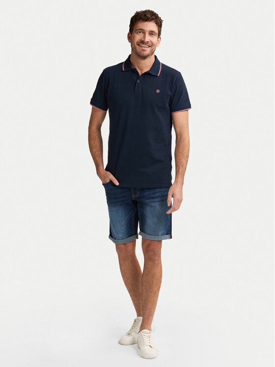 Petrol Industries Petrol Industries Poloshirt M-ROS-POL003 Dunkelblau Regular Fit