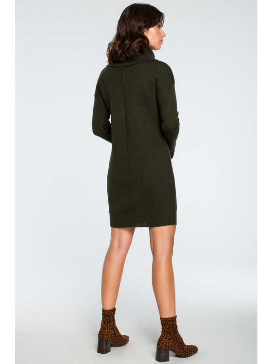 BeWear BeWear Sveter bk010 Kaki Custom Fit