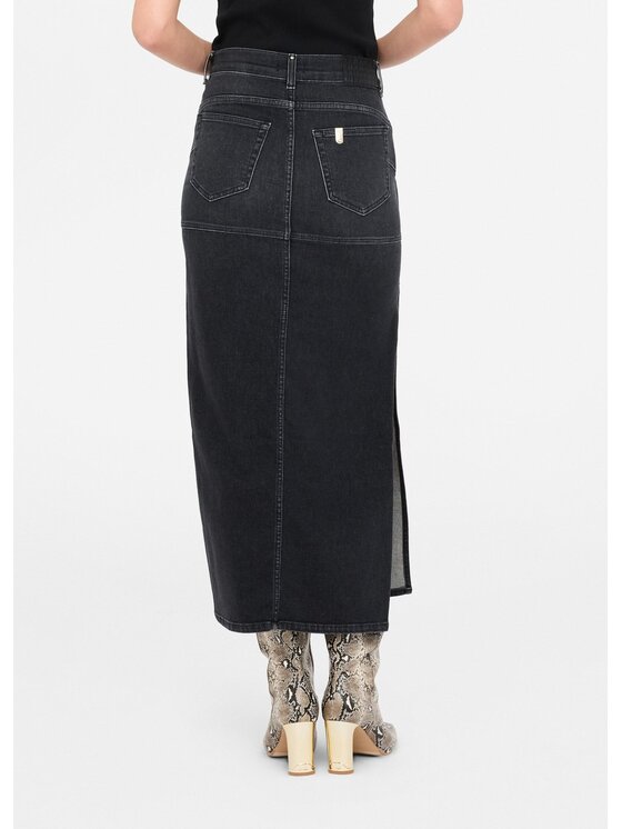 Liu Jo Liu Jo Gonna di jeans UF5129D026987463 Nero Regular Fit