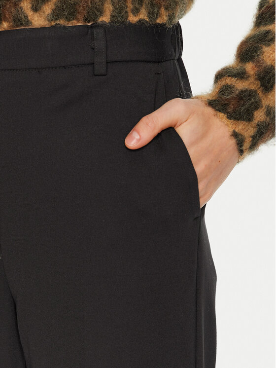 ViCOLO ViCOLO Hlače iz tkanine TS0102 Rjava Regular Fit