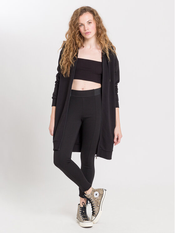 Cross Jeans Cross Jeans Bluza 65348-020 Czarny Regular Fit
