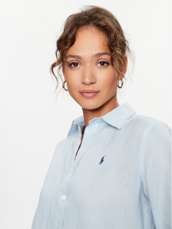 Polo Ralph Lauren Polo Ralph Lauren Särk 211920516003 Sinine Relaxed Fit