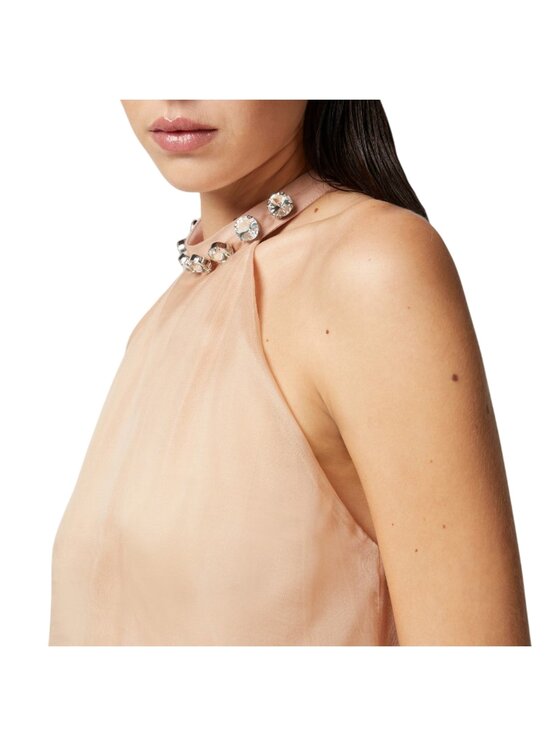 PINKO PINKO Podkoszulek 15194937655631 Różowy Regular Fit