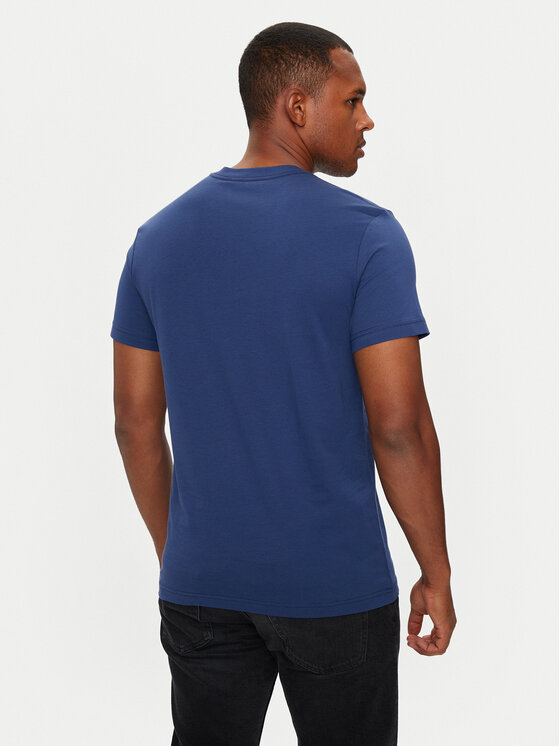 Versace Jeans Couture Versace Jeans Couture Majica 77GAHT00 CJ00T Modra Slim Fit