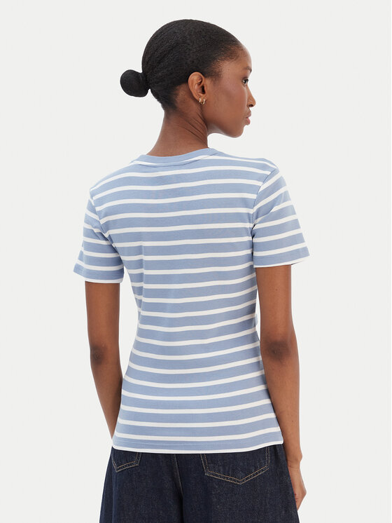 Tommy Hilfiger Tommy Hilfiger Majica New Cody WW0WW40587 Svetlo modra Slim Fit