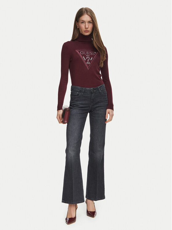 Guess Guess Golf W6BR54 Z1455 Bordo rdeča Regular Fit