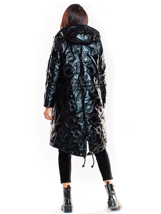 Awama Awama Giacca da donna A339 Nero Basic Fit