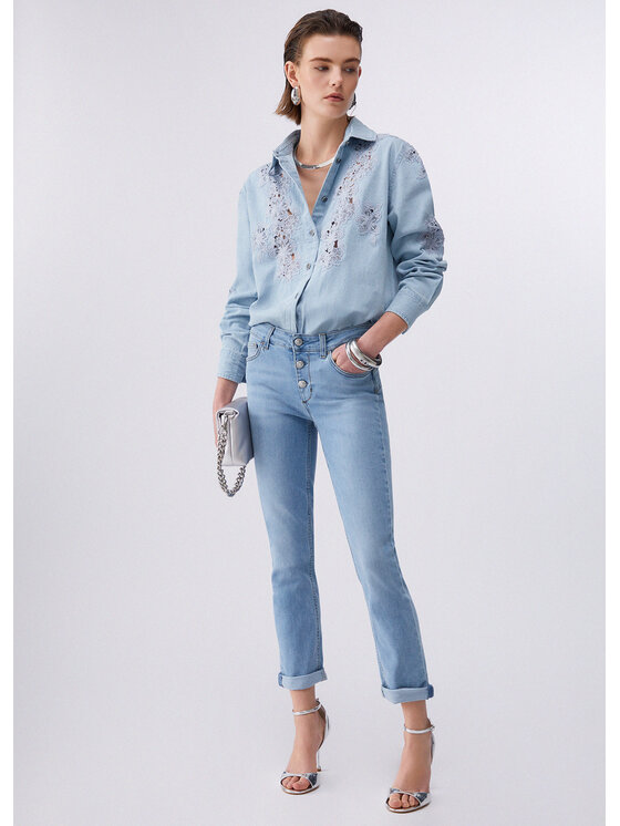 Liu Jo Liu Jo Jeansy UA6006D479779027 Błękitny Slim Fit