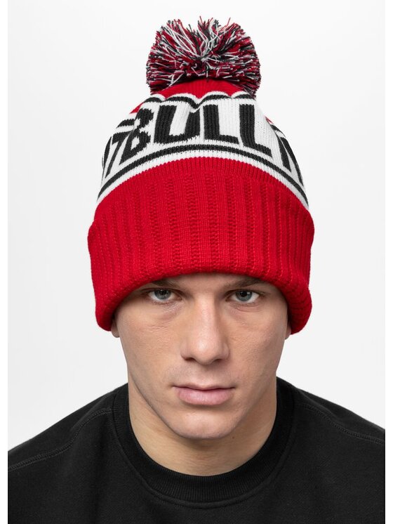 Czapka PITBULL, Czerwone, Fleming II