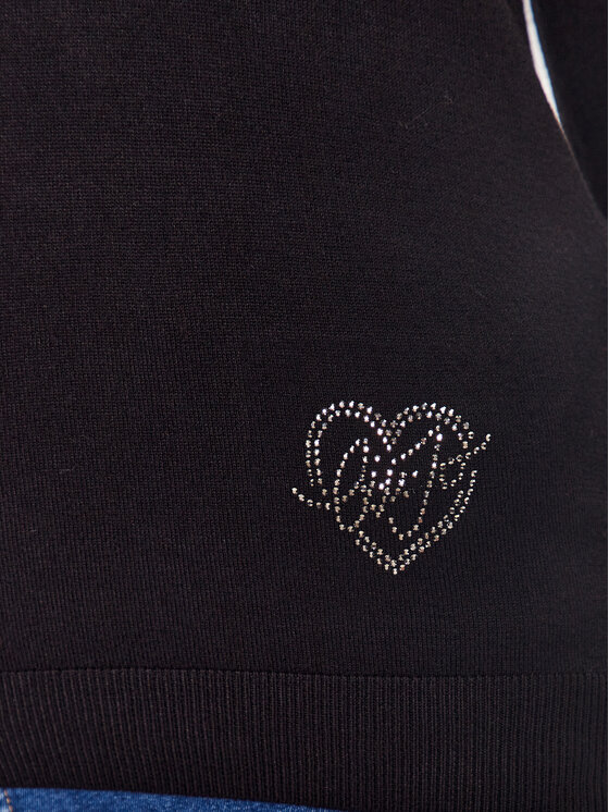 Liu Jo Liu Jo Pullover WF3127 MA18F Schwarz Regular Fit