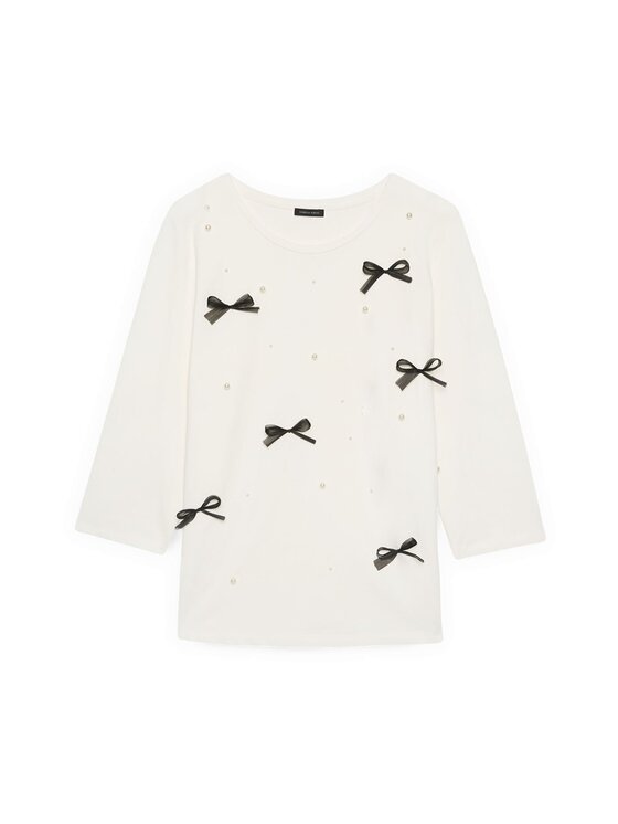 Fiorella Rubino Fiorella Rubino T-shirt G04QL008927N0S1 Bianco Boxy Fit