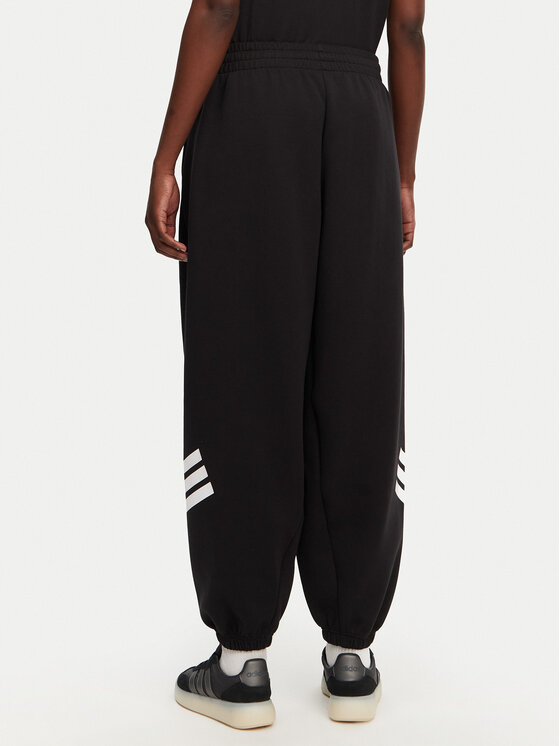 adidas adidas Melegítő alsó Future Icons 3-Stripes Parachute JE0141 Fekete Loose Fit